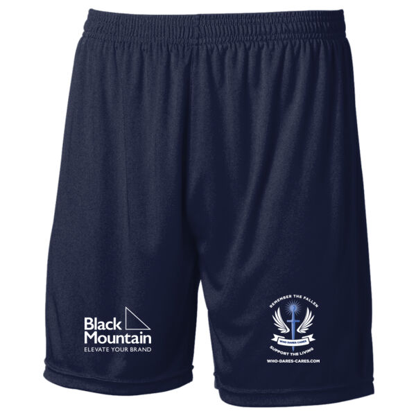 Who Dares Cares Training Shorts Thumbnail