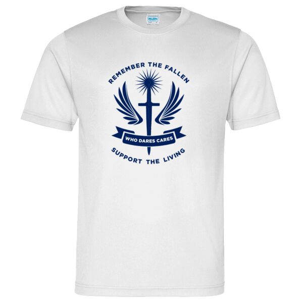 White WDC Tech T-Shirt Thumbnail