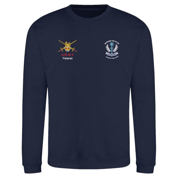 Who Dares Cares British Army Veteran Sweatshirt Thumbnail
