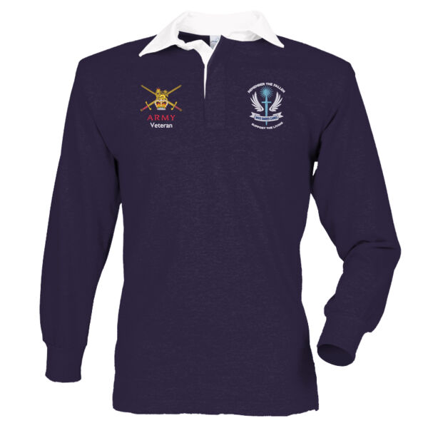 Who Dares Cares Army Veteran Rugby Top Thumbnail