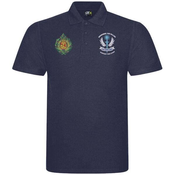 Who Dares Cares Argyll & Sutherland Polo Shirt Thumbnail