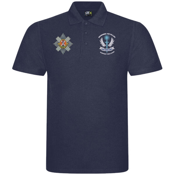 Who Dares Cares Royal Scots Polo Shirt Thumbnail