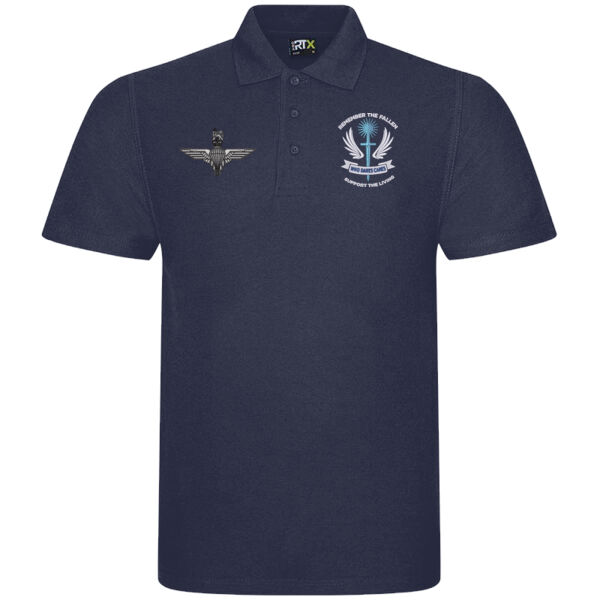 Who Dares Cares The Parachute Regiment Polo Shirt Thumbnail