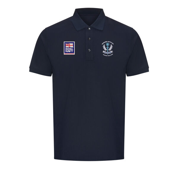 Who Dares Cares Royal Navy Pro Wicking Polo Shirt Thumbnail
