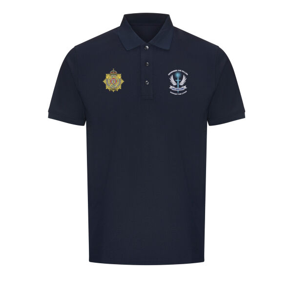 Who Dares Cares Royal Logistics Pro Wicking Polo Shirt  Thumbnail