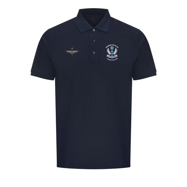 Who Dares Cares Parachute Regiment Pro Wicking Polo Shirt Thumbnail