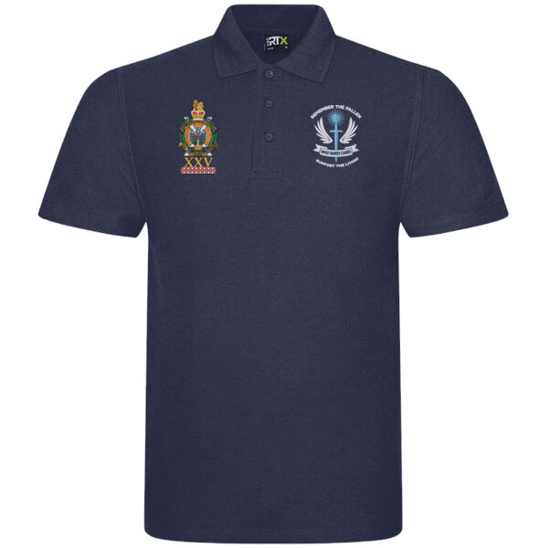 Who Dares Cares KOSB Polo Shirt 3 Thumbnail