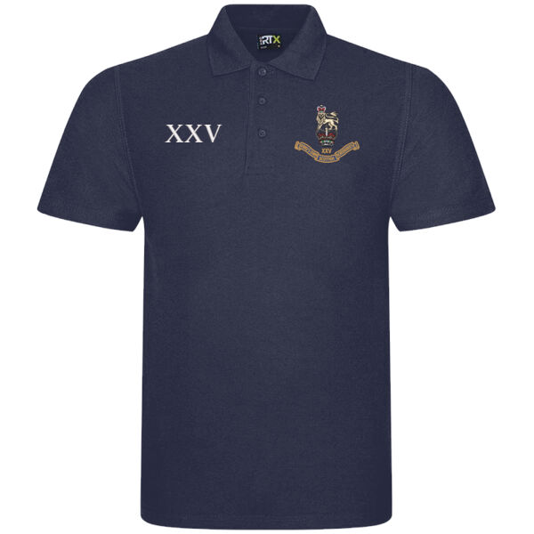 Who Dares Cares Kings XXV Lion KOSB Polo Shirt Thumbnail