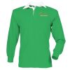 Long Sleeve Plain Rugby Shirt Thumbnail