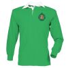 Long Sleeve Plain Rugby Shirt Thumbnail