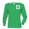 Long Sleeve Plain Rugby Shirt Thumbnail