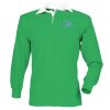 Long Sleeve Plain Rugby Shirt Thumbnail