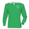 Long Sleeve Plain Rugby Shirt Thumbnail