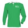 Long Sleeve Plain Rugby Shirt Thumbnail